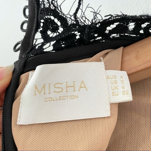 Misha Collection Allegra Black Jumpsuit - Picture 12 of 13